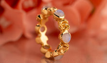 Ring WARUD SINGLE mit Rosenquarz
