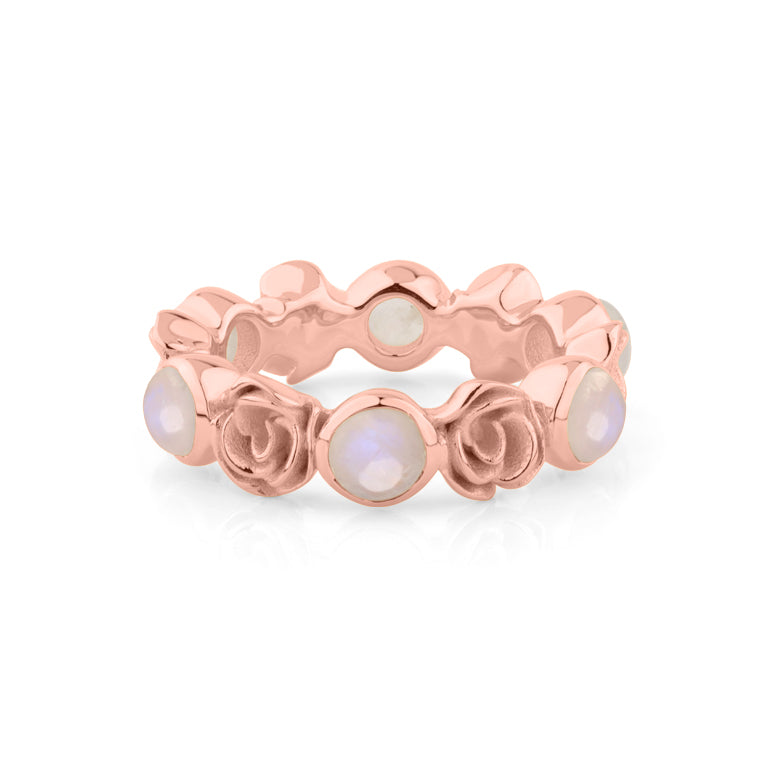 Ring WARUD SINGLE mit Rosenquarz
