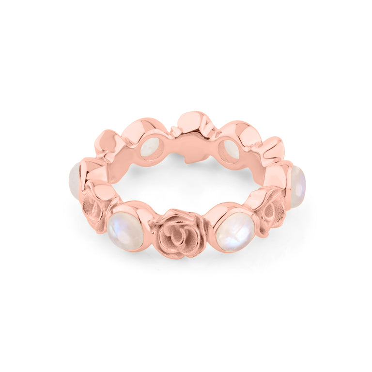 Ring WARUD SINGLE mit Rosenquarz