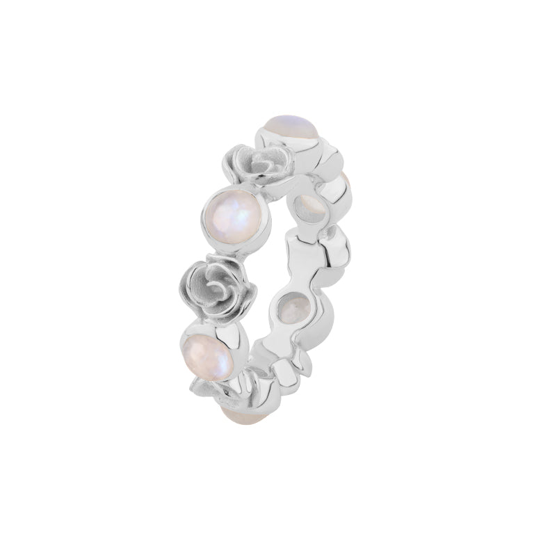 Ring WARUD SINGLE mit Rosenquarz