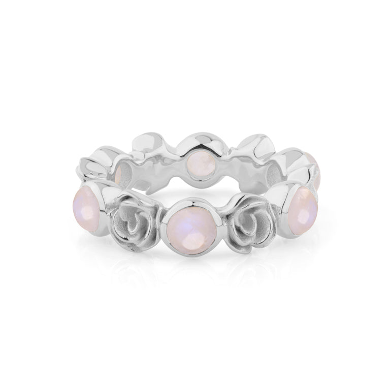 Ring WARUD SINGLE mit Rosenquarz