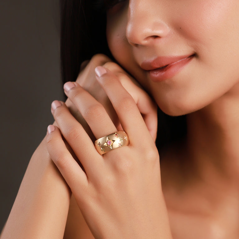Ring Multiturmalin Sternbild alle 12 Sternzeichen