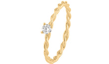 Ring TWIST mit Diamant