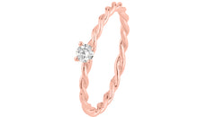 Ring TWIST mit Diamant