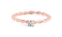 Ring TWIST mit Diamant