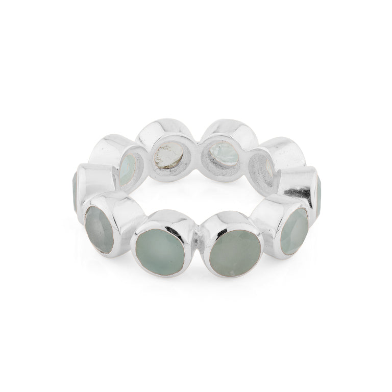 Ring OCTAVE mit Aquamarin