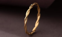 Ring TWIST AURIN 2 mm