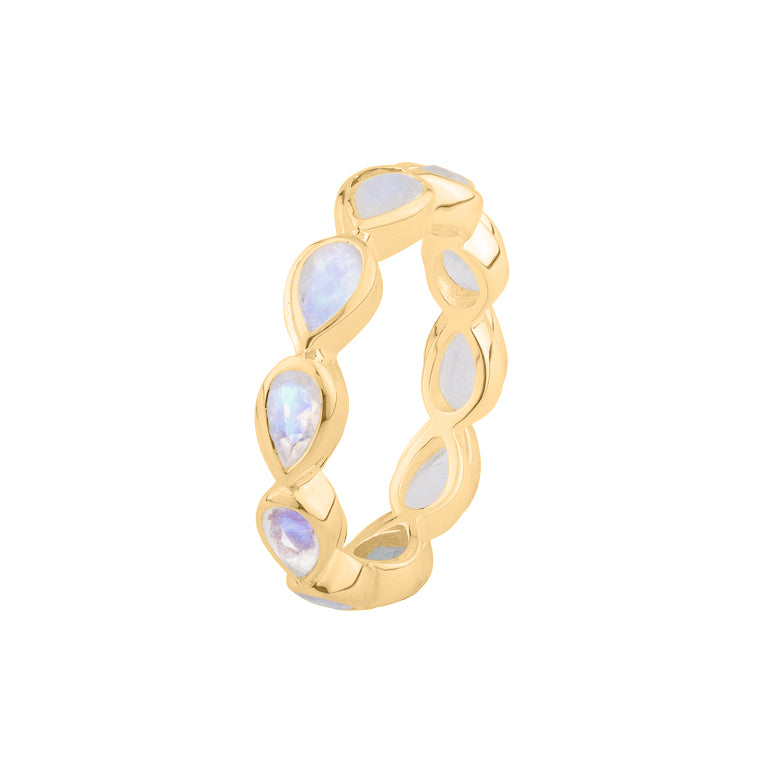 Ring SERAFINE mit Mondsteinen
