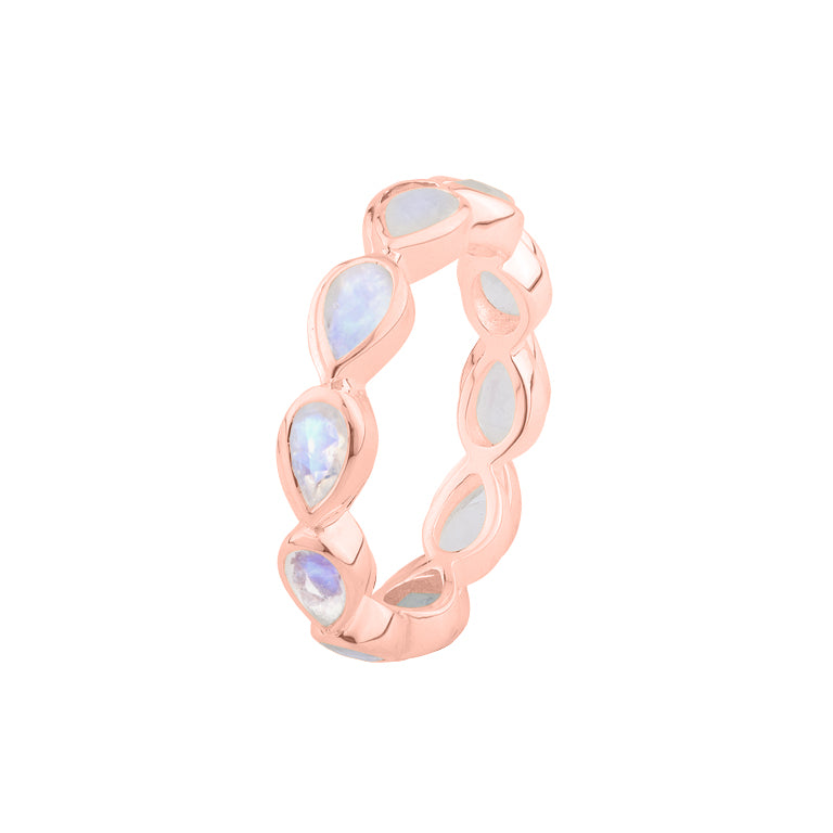 Ring SERAFINE mit Mondsteinen
