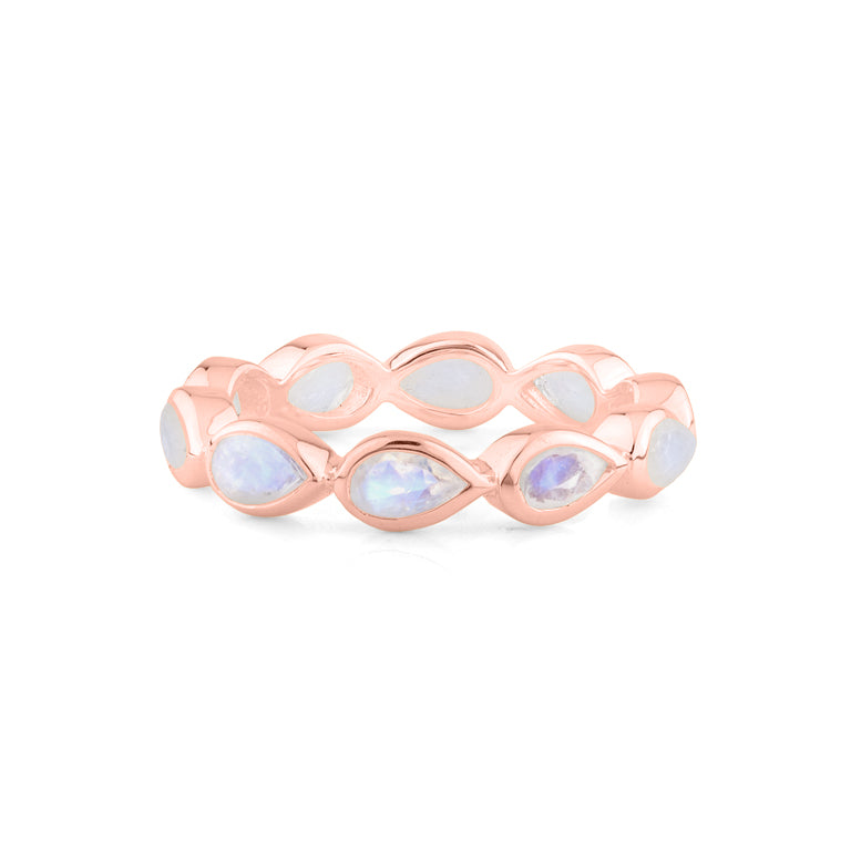 Ring SERAFINE mit Mondsteinen