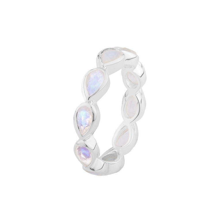 Ring SERAFINE mit Mondsteinen
