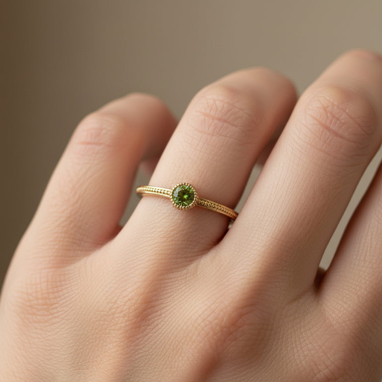 Ring SOLEA Peridote
