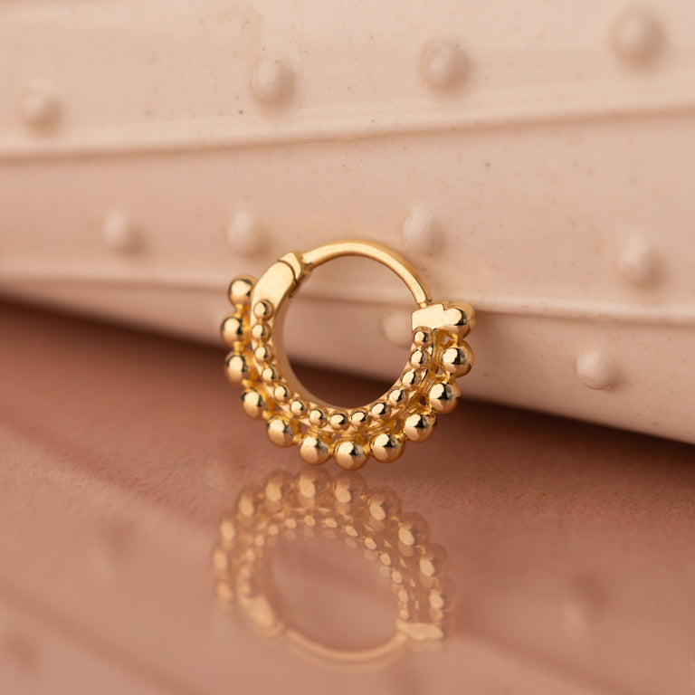 Septum Ring RIHANA 8mm Silber