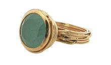 Unikat Ring CONICAL – Aquamarin 13 mm