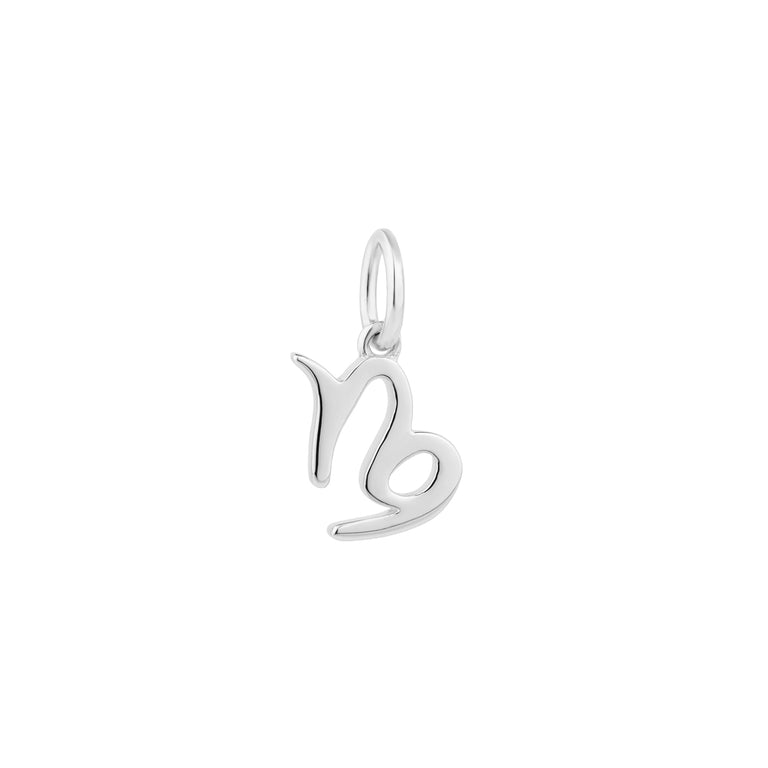 Anhänger Steinbock – Sterling Silber 925, 7 mm  22. Dezember - 20. Januar