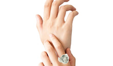 Ring TORVYN mit Prasiolith MBO