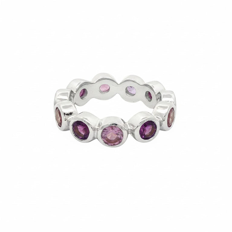 Ring OCTAVE rosa Turmalin 4 mm