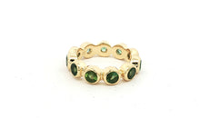 Ring OCTAVE grüner Turmalin