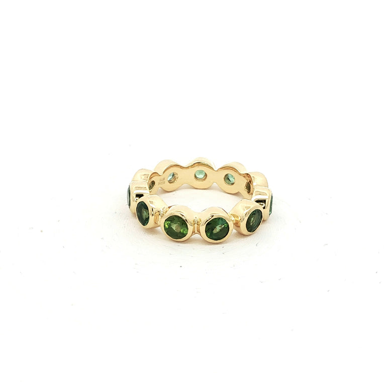 Ring OCTAVE grüner Turmalin