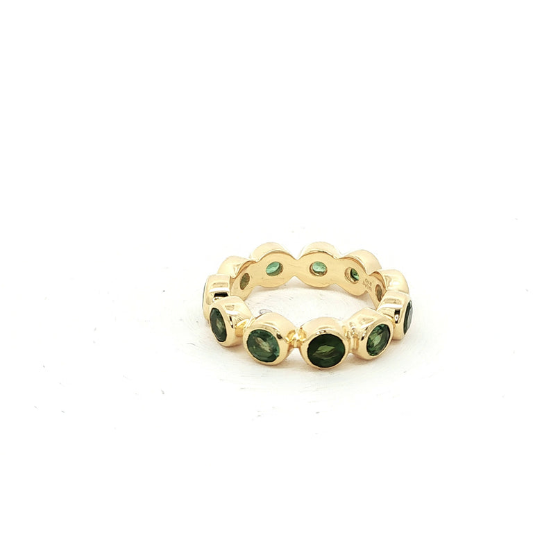 Ring OCTAVE grüner Turmalin