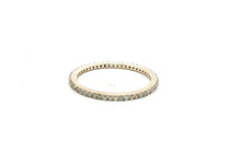 Ring DIANA 9 Karat Gelb Gold Diamanten