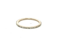 Ring DIANA 9 Karat Gelb Gold Diamanten