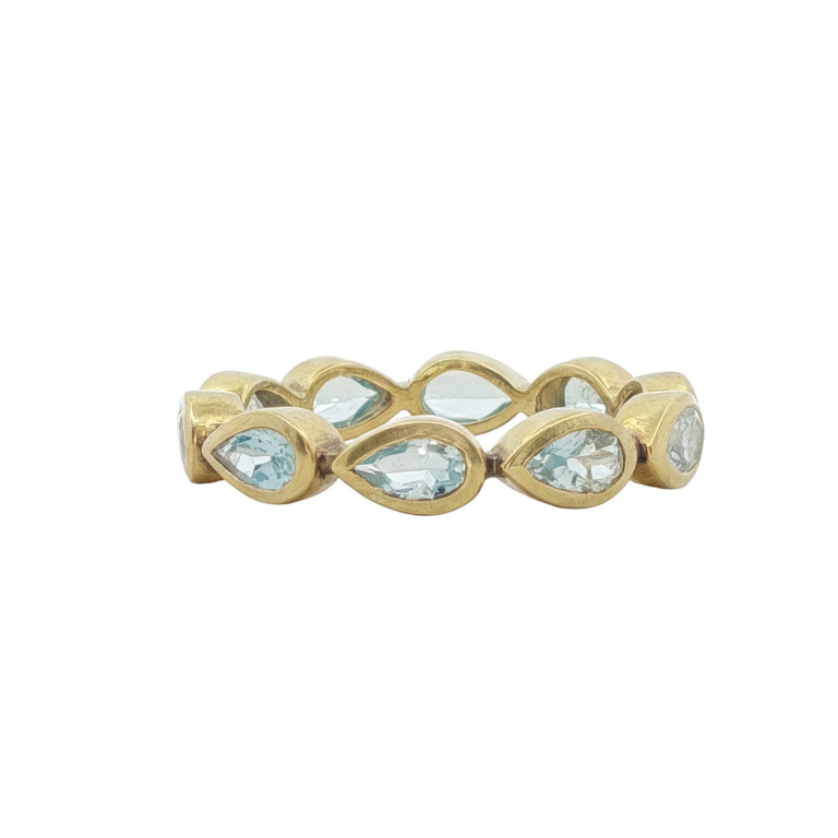 Ring SERAFINE mit Aquamarin