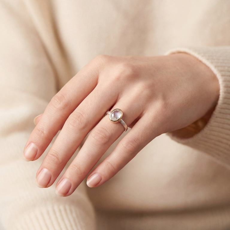 Ring ELTON Mondstein