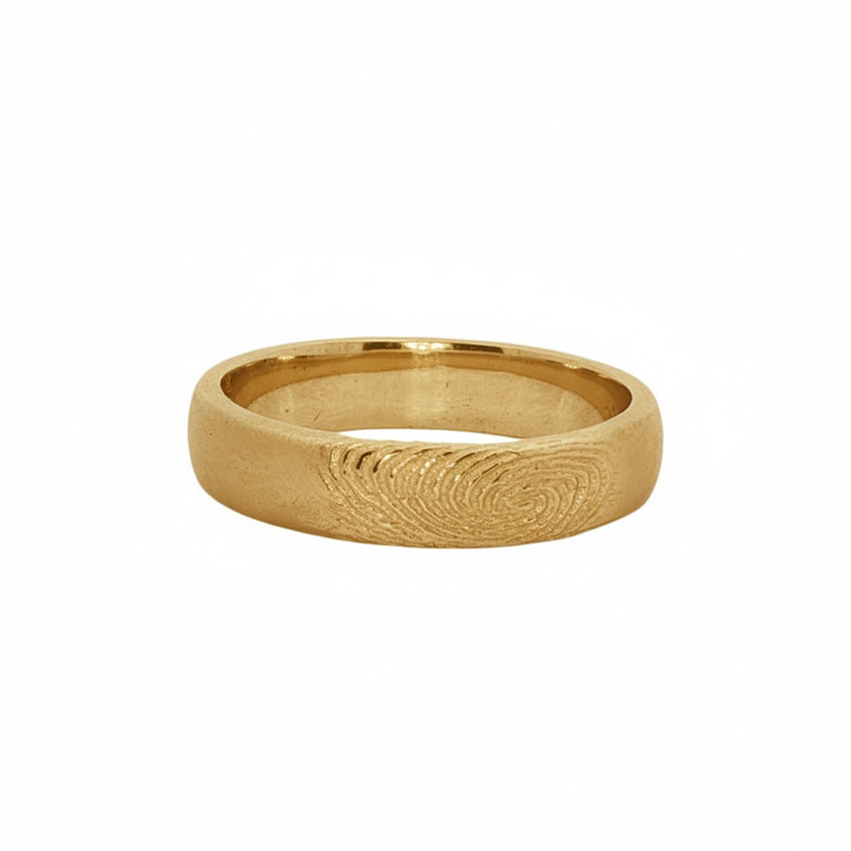 Ring COLIN 5 mm FINGERPRINT – personalisiert