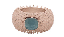 Ring DOTTERA mit Aquamarin