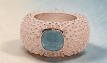 Ring DOTTERA mit Aquamarin