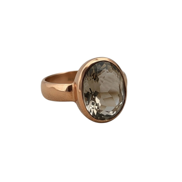 Ring ELIANE mit Rauchquarz
