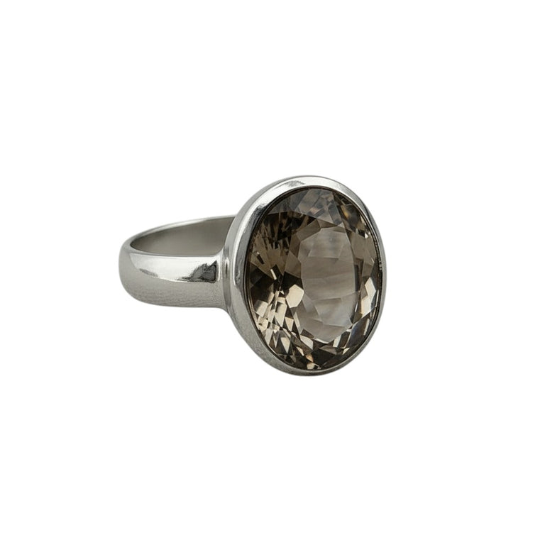 Ring ELIANE mit Rauchquarz