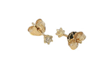 Ohrstecker BRIANA mit Diamant Full Cut 2.5 mm 18 K Gelbgold
