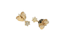 Ohrstecker BRIANA mit Diamant Full Cut 2.5 mm 18 K Gelbgold