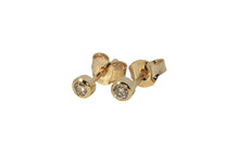 Ohrstecker ESTIA mit Diamant Full Cut 2.5 mm 18 K Gelbgold