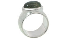 Unikate Ring NADINE – 925 Sterling Silber, Labradorit