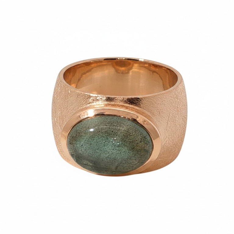 Unikate Ring NADINE – 925 Sterling Silber, Labradorit