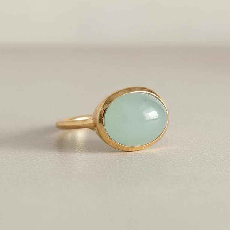 Ring Livia Aquamarin