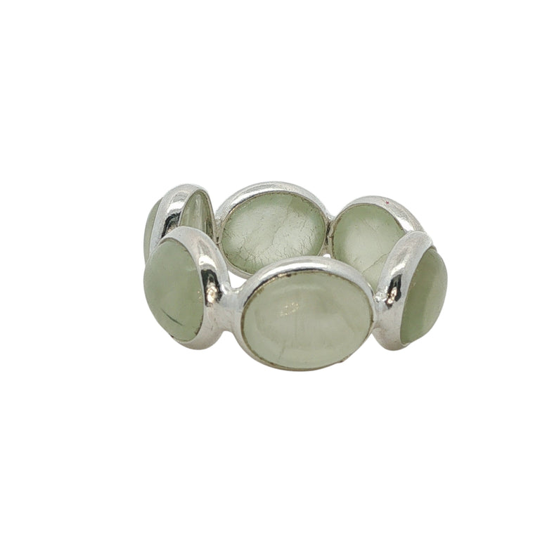 Ring MIRALIA Eternity Prehnite