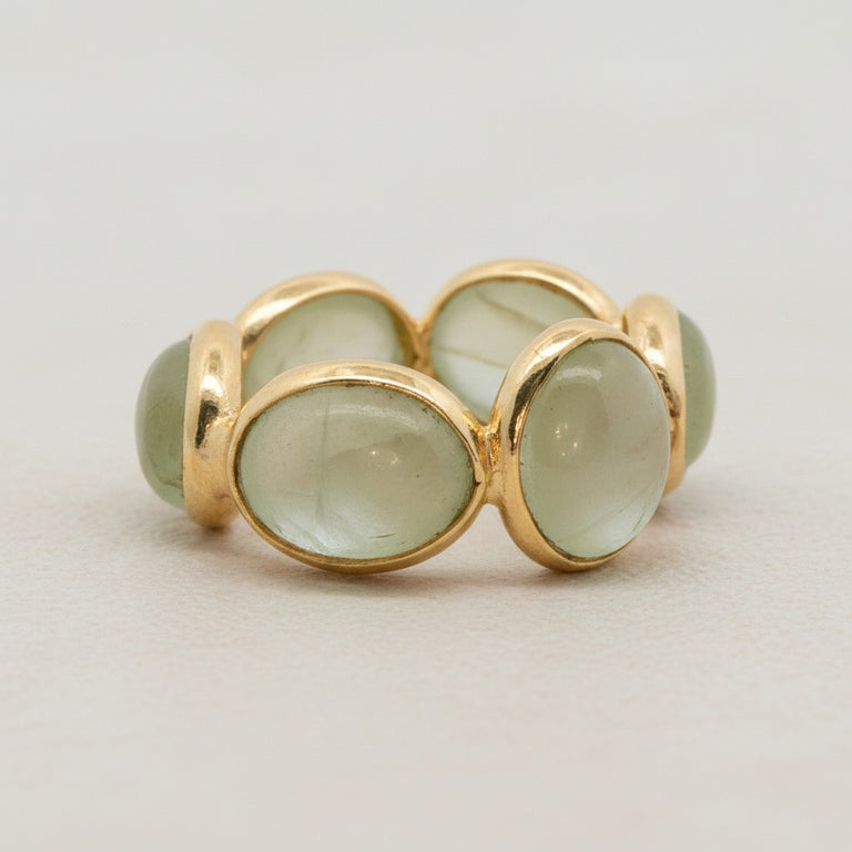 Ring MIRALIA Eternity Prehnite