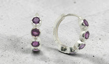 Creolen HARRIET Amethyste 20 mm
