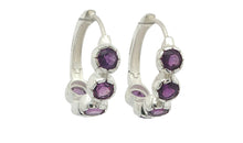 Creolen HARRIET Amethyste 20 mm