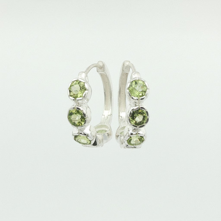 Creolen HARRIET Peridote 20 mm