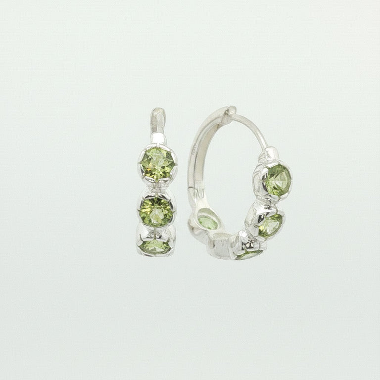 Creolen HARRIET Peridote 20 mm