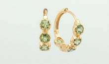 Creolen HARRIET Peridote 20 mm
