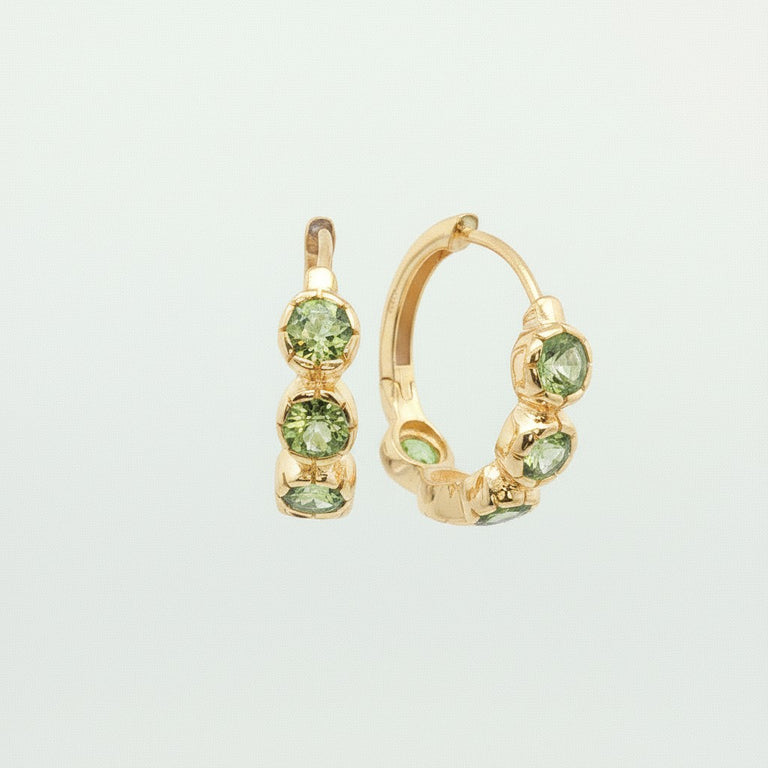 Creolen HARRIET Peridote 20 mm
