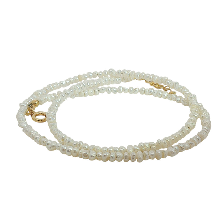 Barock Perlkette 3 mm