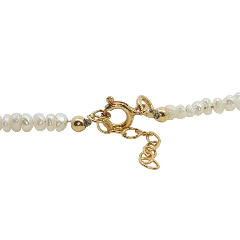 Barock Perlkette 3 mm