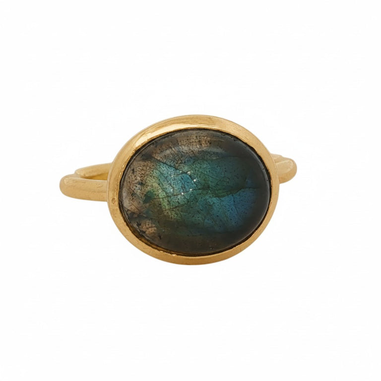 Ring LIVIA Labradorite